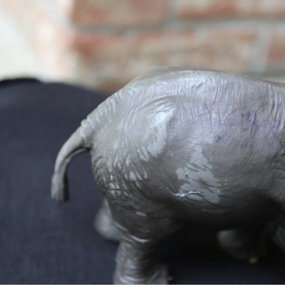 Schleich elephant figure d-73508‎ retired 1997
